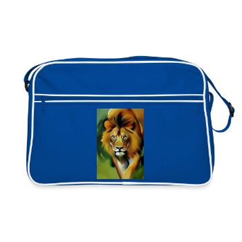 Le Roi Lion - Sac Retro - bleu/blanc - Devant