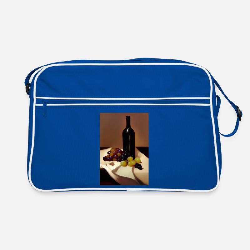 Wein Trinker Retro Tasche