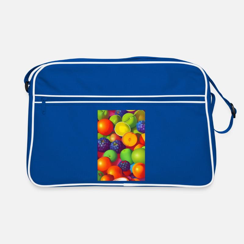 Früchte Retro Tasche