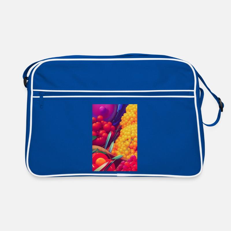Früchte Retro Tasche