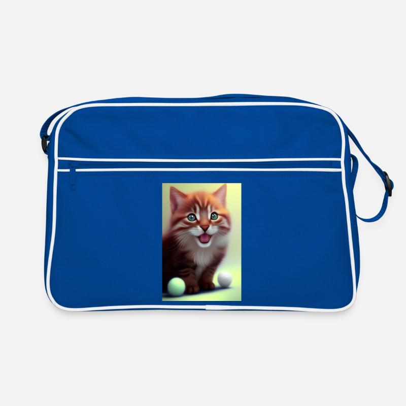 Petit bébé chat mignon Sac Retro