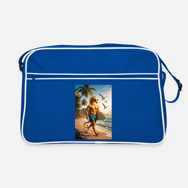 Surfeur Humanoïde Hippocampe Sac Retro