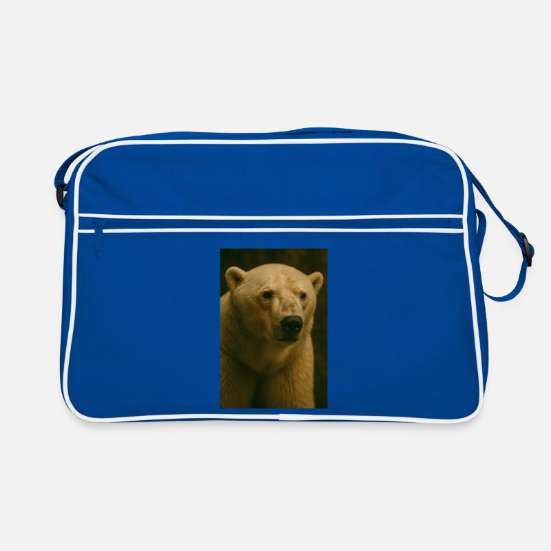Tiere - Eisbär Retro Tasche