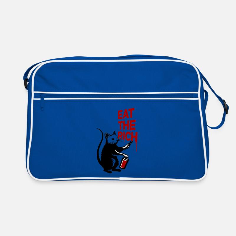 Protest chat graffiti imprimer Sac Retro