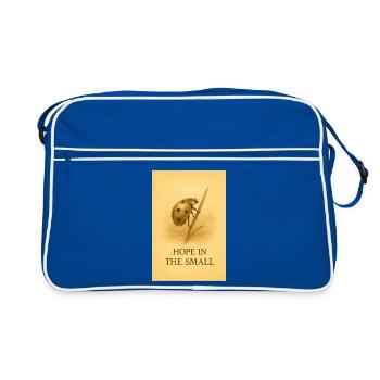 Hope in the Small - Retro Bag - blue/white - Front