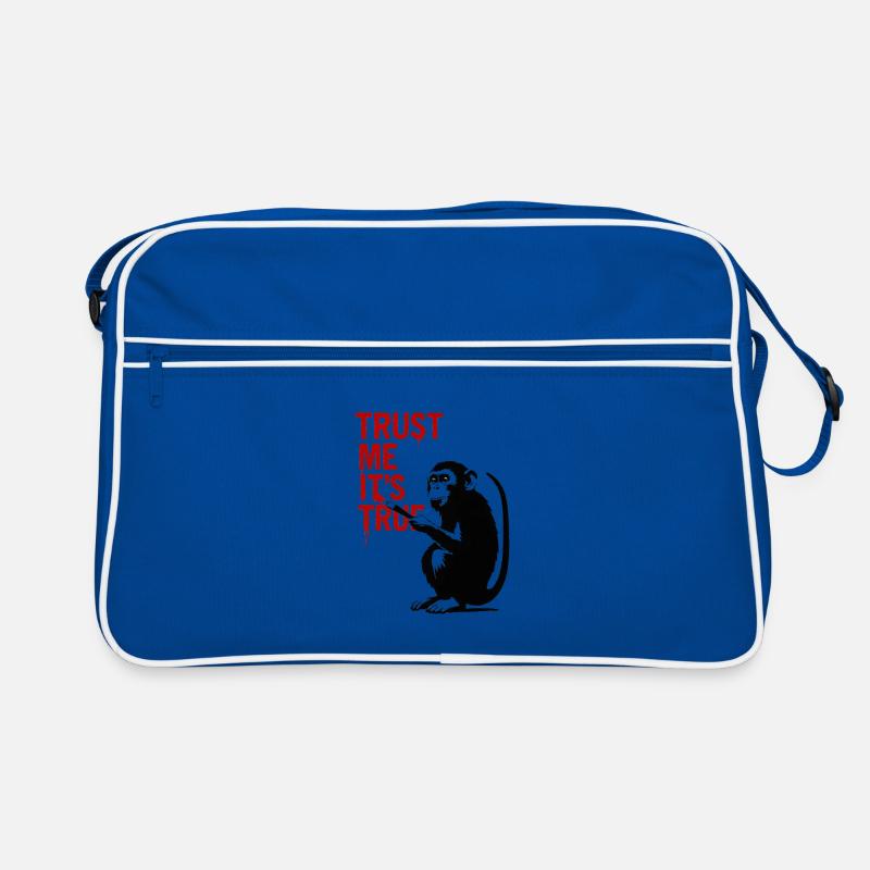 Croyez-moi, c’est du vrai graffiti de singe Sac Retro