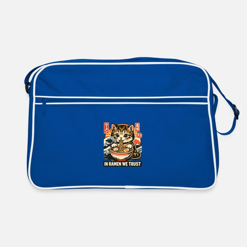 Ramen Cat Retro Bag