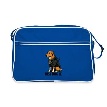 Fais-le chien - Sac Retro - bleu/blanc - Devant