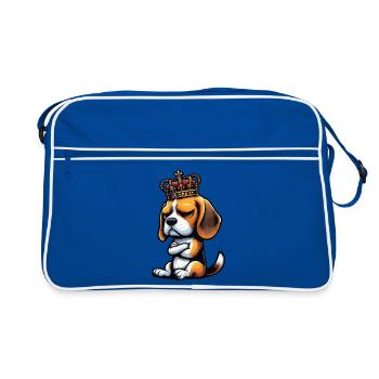 Beagle Beagle owner Beagle owner beagle dog - Retro Bag - blue/white - Front