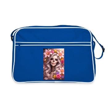 Lilith Mortis - Sac Retro - bleu/blanc - Devant