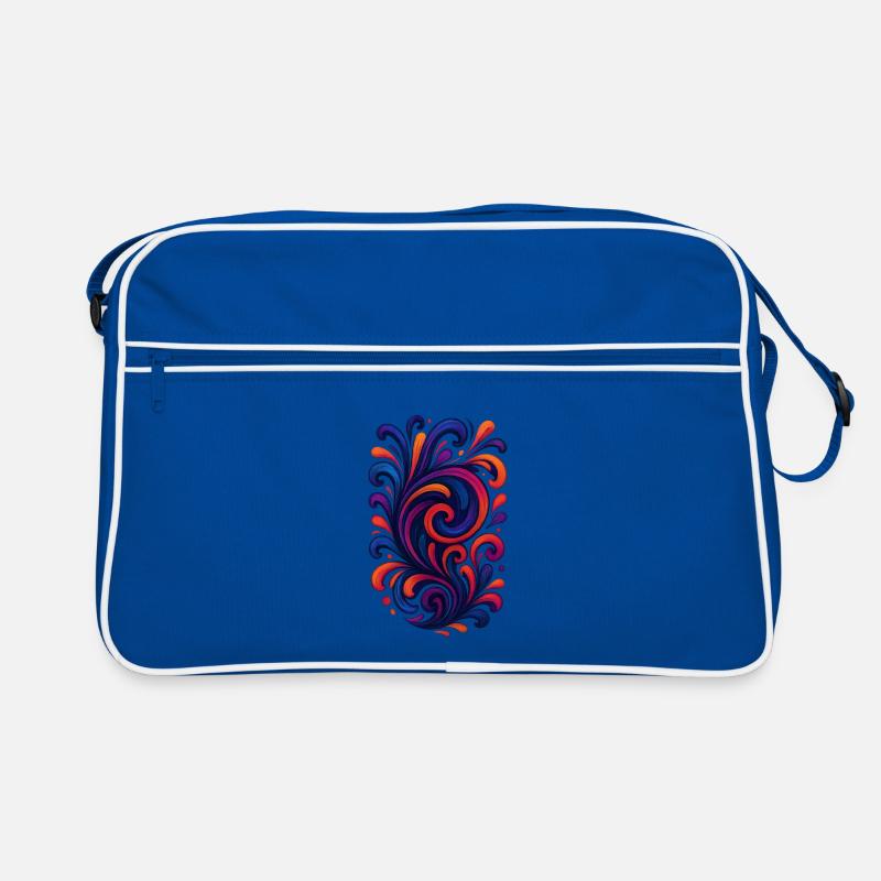 Tourbillon coloré Sac Retro