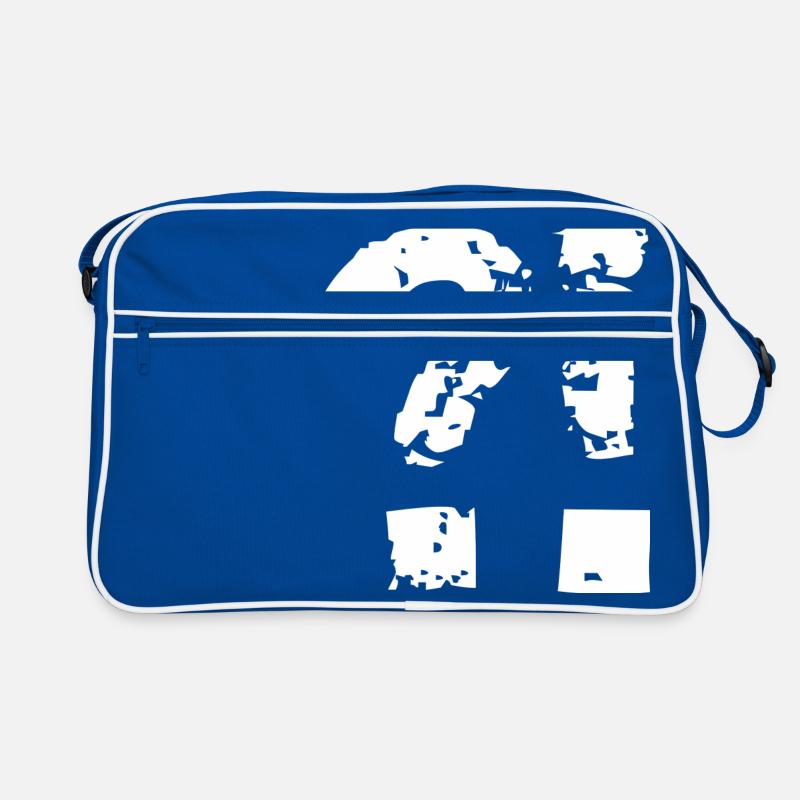 Question mark exclamation mark comic style. Retro Bag