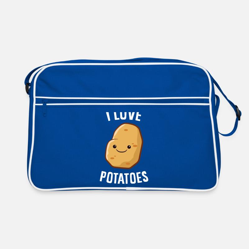 Pomme de terre - J’adore les pommes de terre Sac Retro