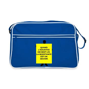 Injustice - Sac Retro - bleu/blanc - Devant