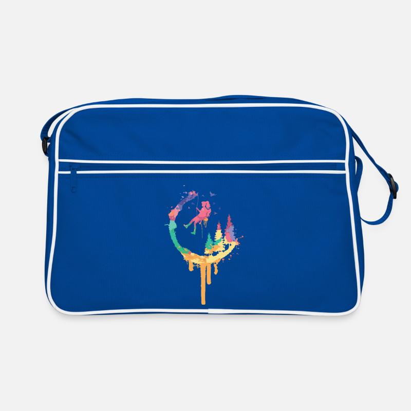 Regenbogenwald Swing Retro Tasche