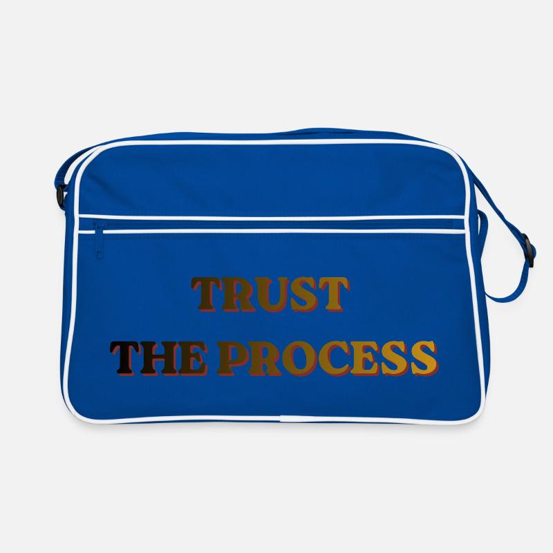Trust The Process Vintage Banner Retro Tasche