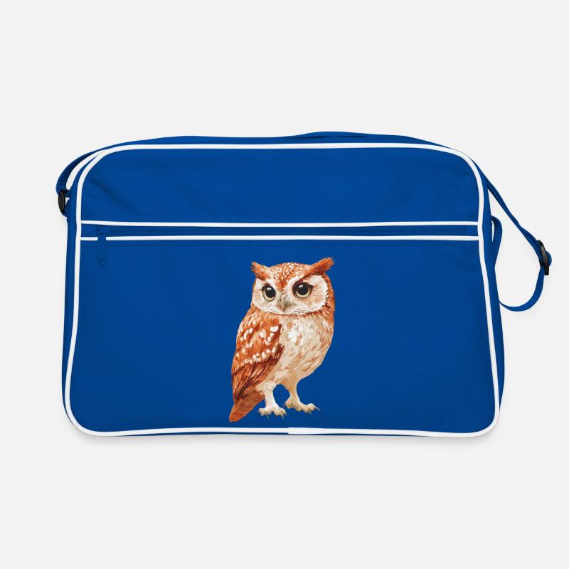 Eule Retro Tasche