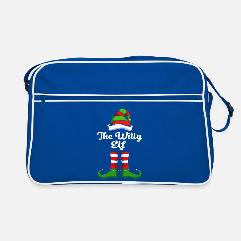 Elfe Elf Weihnachtsgeschenk Retro Tasche