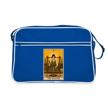 Tisseranda | Tarot de fil à tisser - Sac Retro - bleu/blanc - Devant