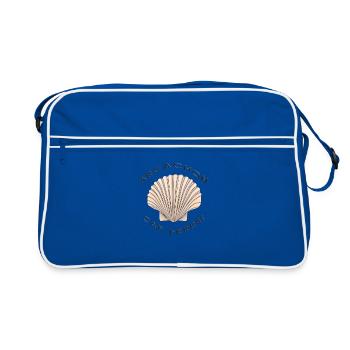 coquillage - Sac Retro - bleu/blanc - Devant
