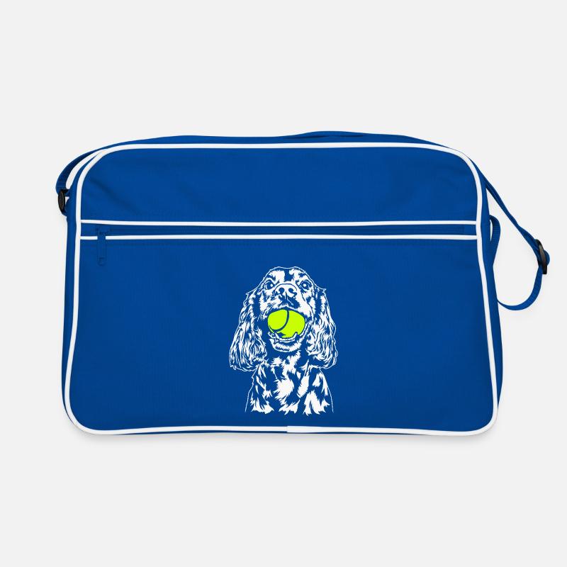 Cocker Spaniel Hunde Hund Wilsigns Retro Tasche