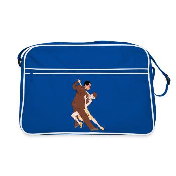 tango argentino - Sac Retro - bleu/blanc - Devant