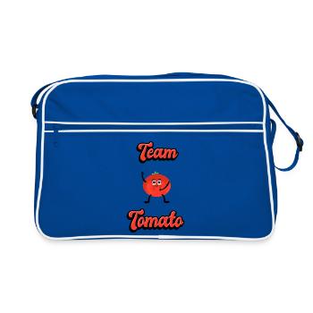 Team Tomatoes - Sac Retro - bleu/blanc - Devant