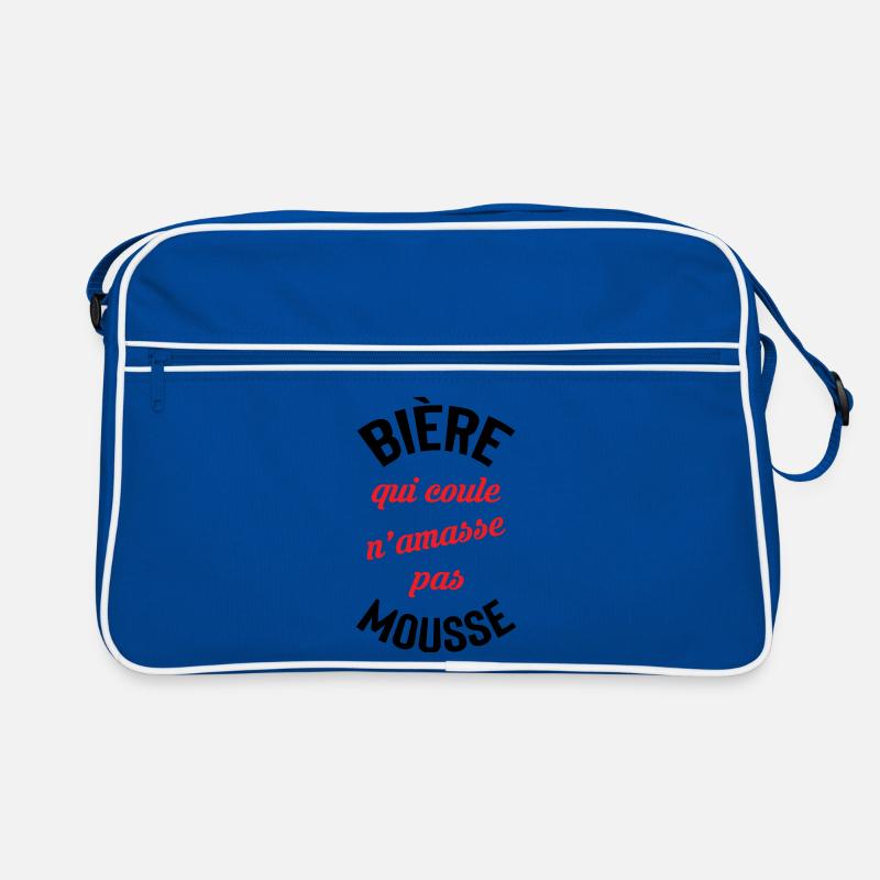 Rolling beer doesn't build foam Retro Bag