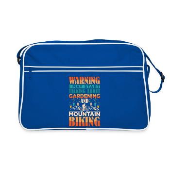 Jardin de VTT VTT - Sac Retro - bleu/blanc - Devant