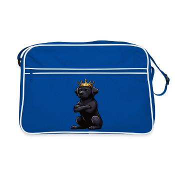 Labrador Labrador owner Labrador lover - Retro Bag - blue/white - Front
