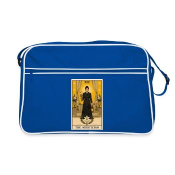 Undertaker | Tarot de la profession de deuil - Sac Retro - bleu/blanc - Devant