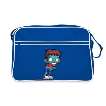 zombie - Retro Bag - blue/white - Front