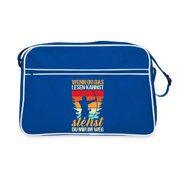 Archery Archery Archery - Retro Bag - blue/white - Front