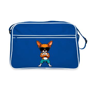 Coach Chihuahua - Retro Bag - blue/white - Front