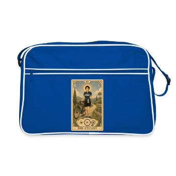 Cyclist | Road Bike & Tour Tarot - Retro Bag - blue/white - Front