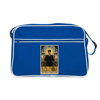 Schaffner | Railroad Tarot - Retro Bag - blue/white - Front