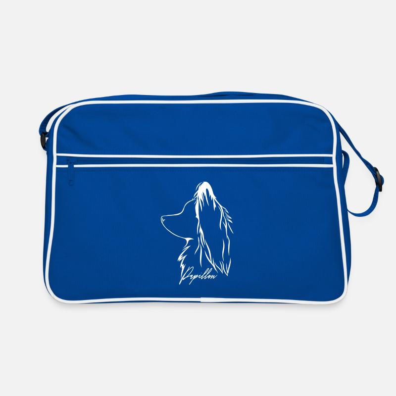 PAPILLON Profil Chiens Chien Wilsigns Sac Retro
