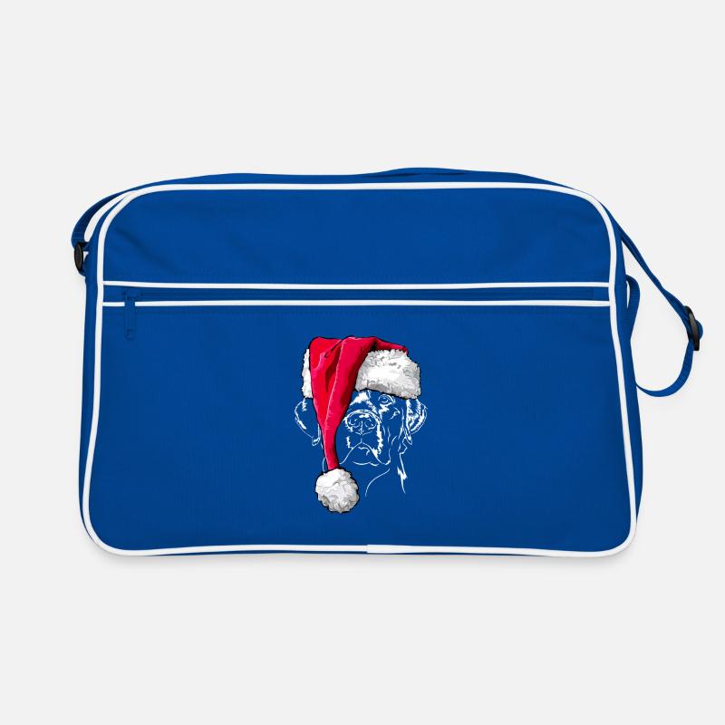 LABRADOR Christmas Wilsigns Santa Retro Bag