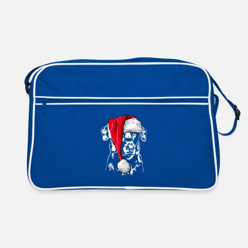 Santa BEAUCERON Chiens de Noël Wilsigns Sac Retro