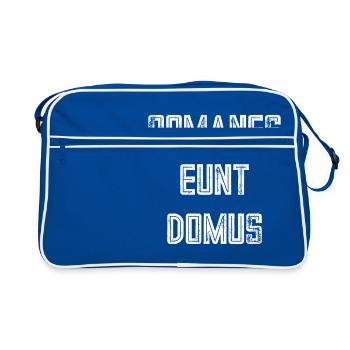 romanes eunt domus - Sac Retro - bleu/blanc - Devant