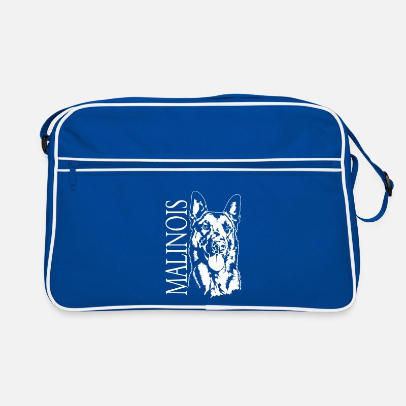 Malinois Portrait Chien Chiens Wilsigns Sac Retro