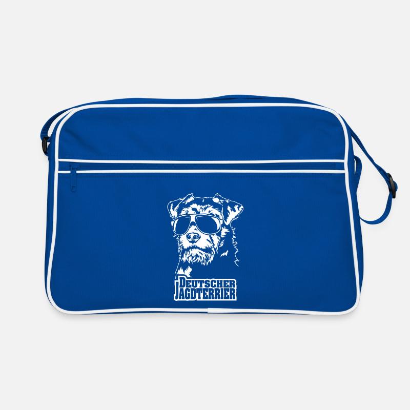 Deutscher Jagdterrier cool Sonnenbrille Wilsigns Retro Tasche