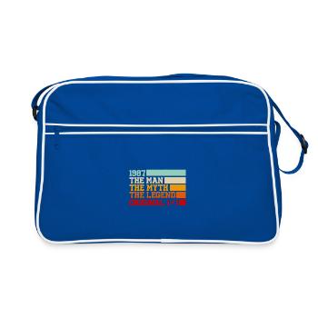 1987 The Man The Myth The Legend - Retro Bag - blue/white - Front