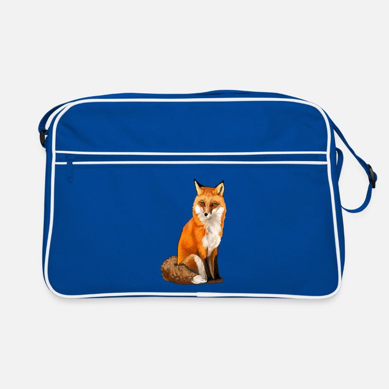 renard - Sac Retro - bleu/blanc