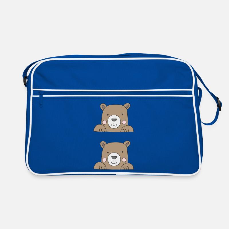 bears in a double pack Retro Bag