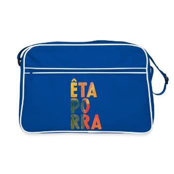 Êta Porra - Retro Bag - blue/white - Front