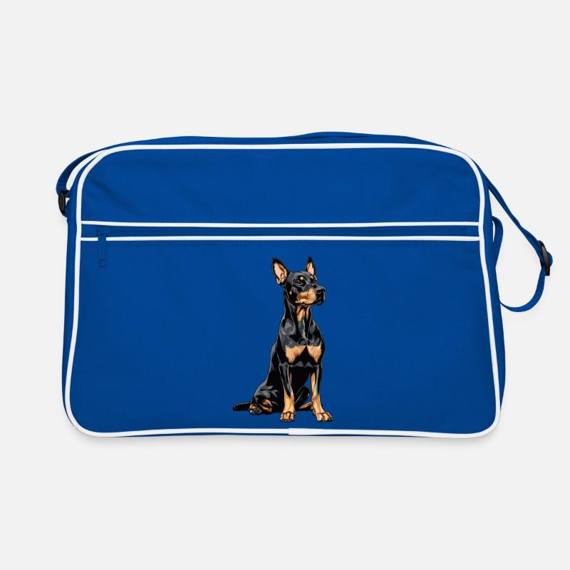 Dobermann Retro Tasche