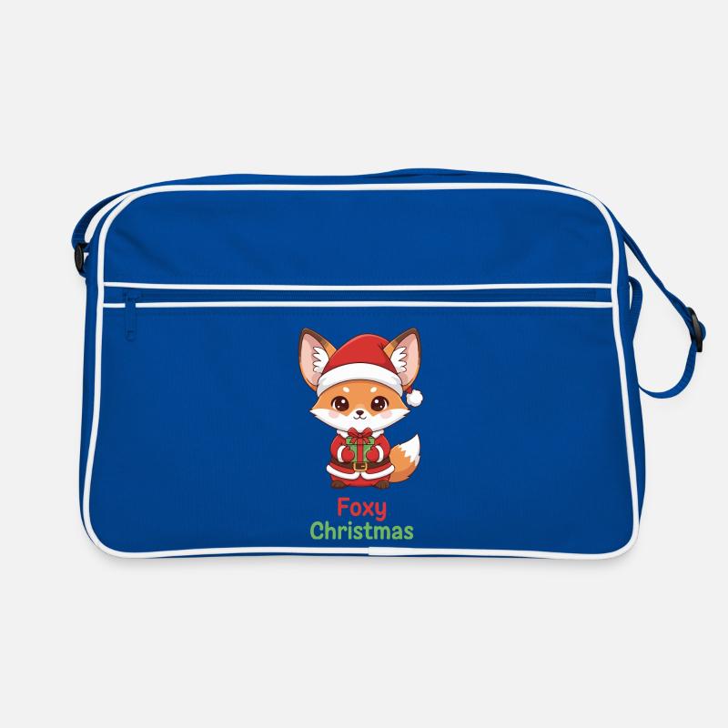 Foxy Christmas Gift Fox Retro Tasche