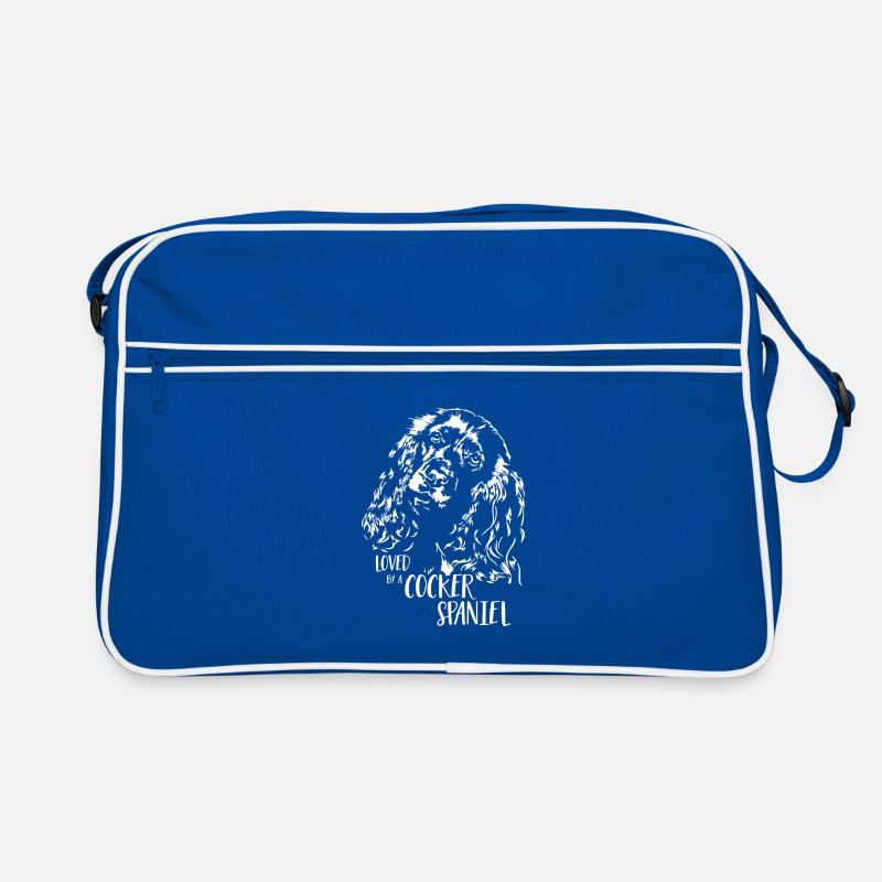 COCKER SPANIEL Chien Disant Chiens Dire Chiens Sac Retro