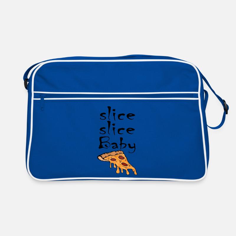 Tranche tranche de pizza pour bébé Sac Retro